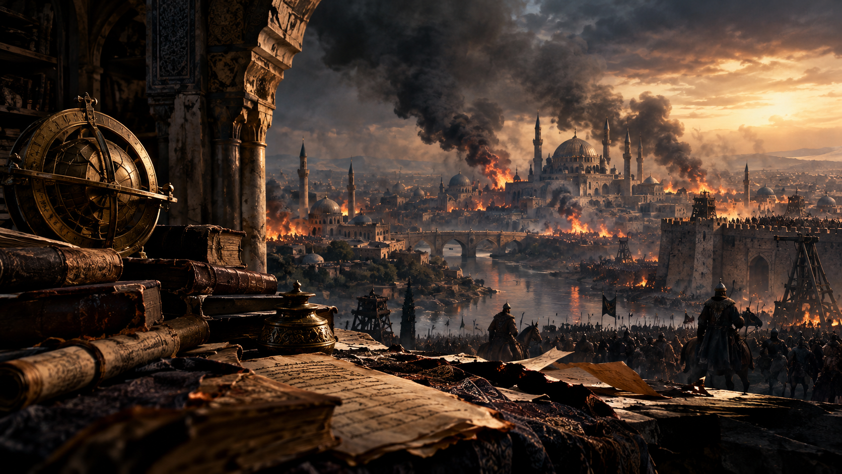 The Fall of Baghdad, 1258: How the Mongols Burned the House of Wisdom and Ended the Islamic Golden Age